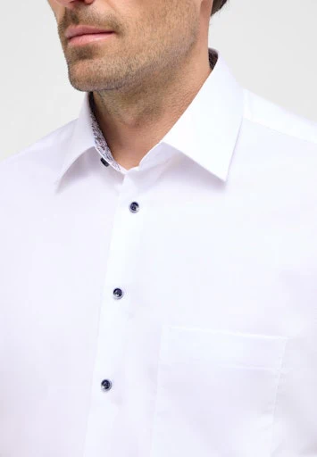 Hemden korte mouw wit ETERNA - Image 3