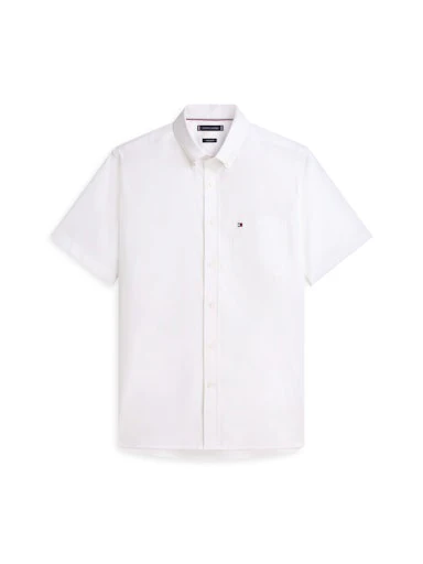 Hemden korte mouw wit Tommy Hilfiger - Image 5
