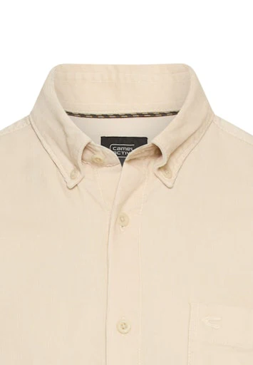 Hemden lange mouw beige Camel active - Image 3