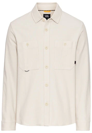 Hemden lange mouw beige Camel active