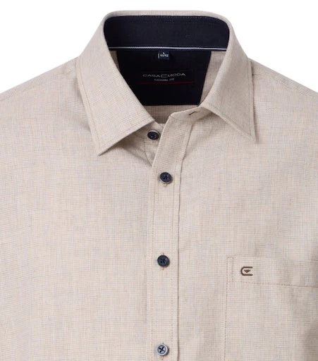 Hemden lange mouw beige Casa Moda - Image 3