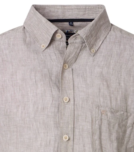 Hemden lange mouw beige Casa Moda - Image 3