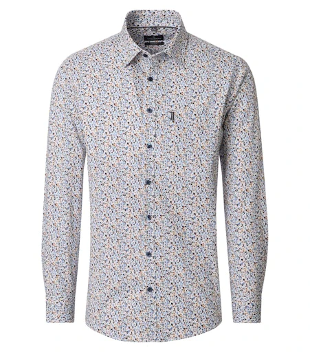 Hemden lange mouw beige Casa Moda