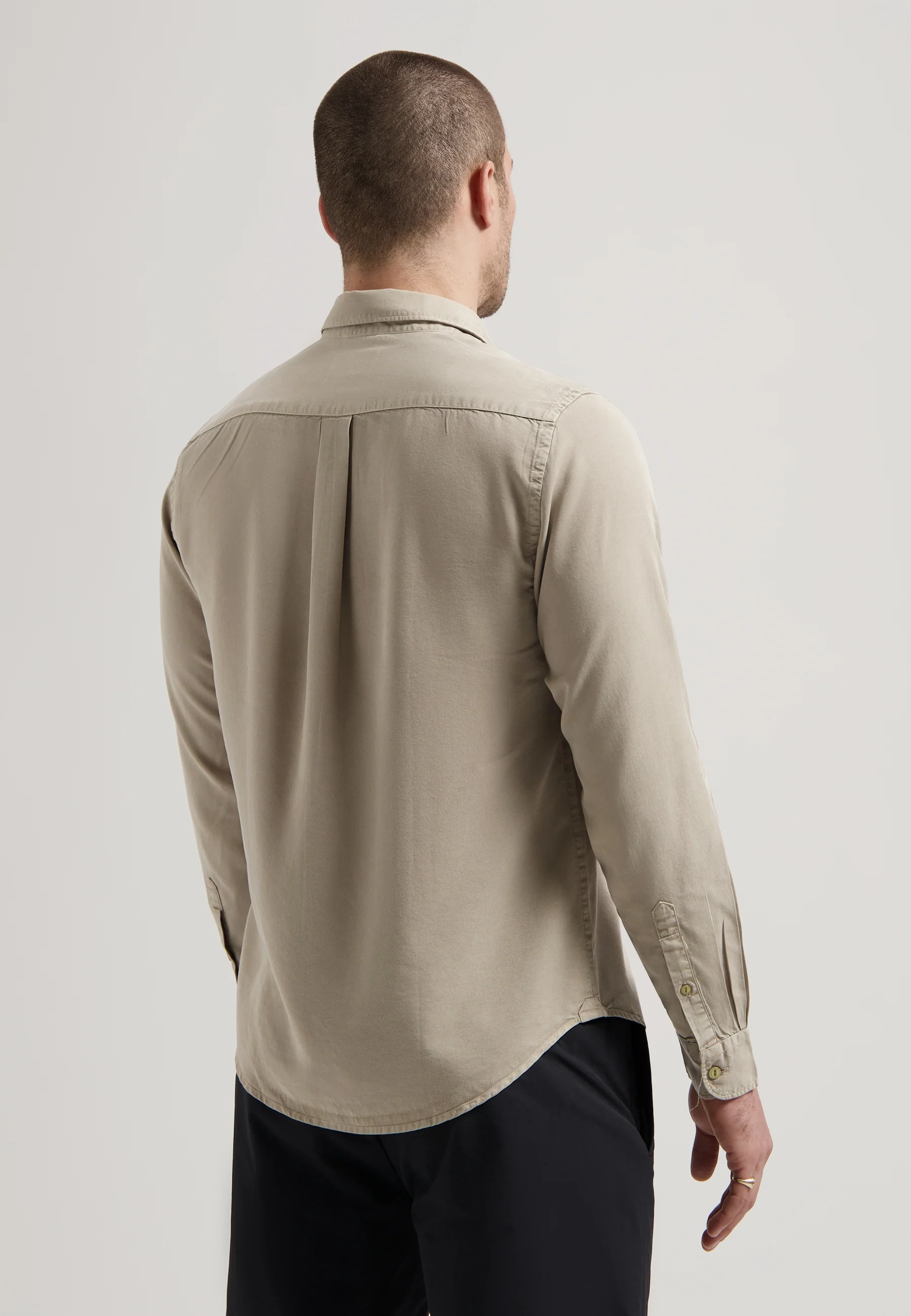 Hemden lange mouw beige Dstrezzed - Image 2