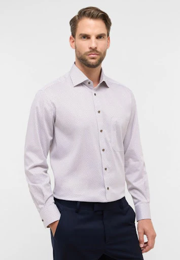 Hemden lange mouw beige ETERNA - Image 2