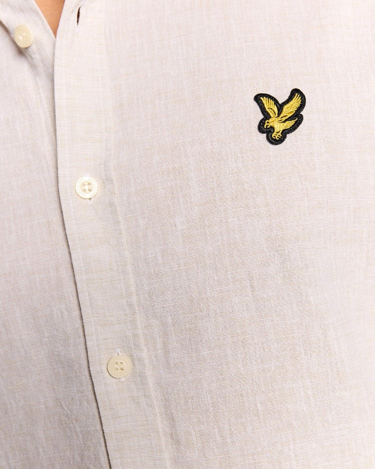 Hemden lange mouw beige Lyle & Scott - Image 2