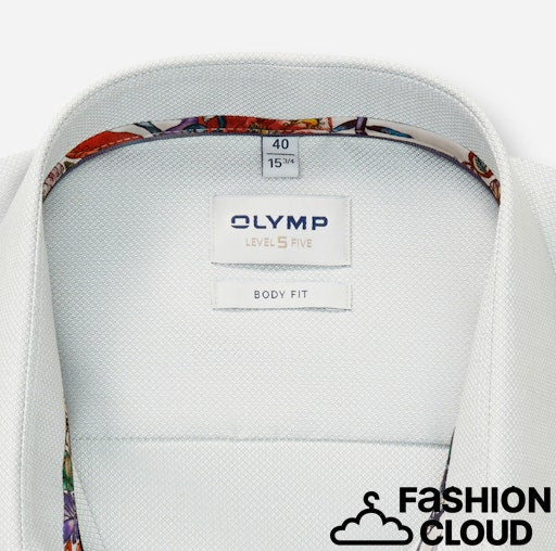 Hemden lange mouw beige OLYMP - Image 2