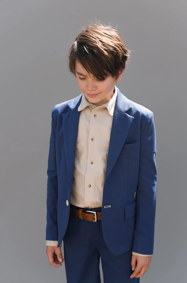 Hemden lange mouw beige Red + Blu