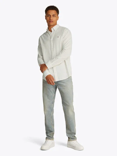 Hemden lange mouw beige Tommy Jeans - Image 2