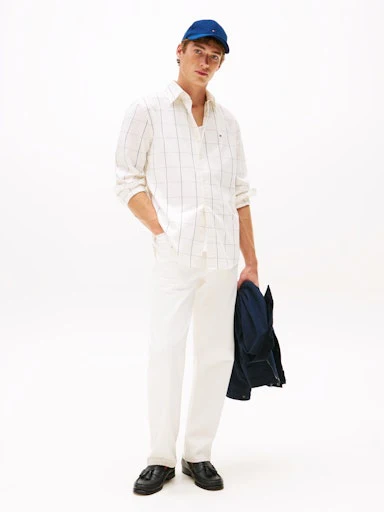 Hemden lange mouw beige Tommy Hilfiger - Image 3