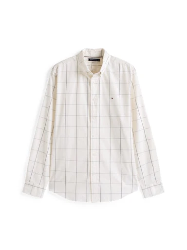 Hemden lange mouw beige Tommy Hilfiger - Image 4