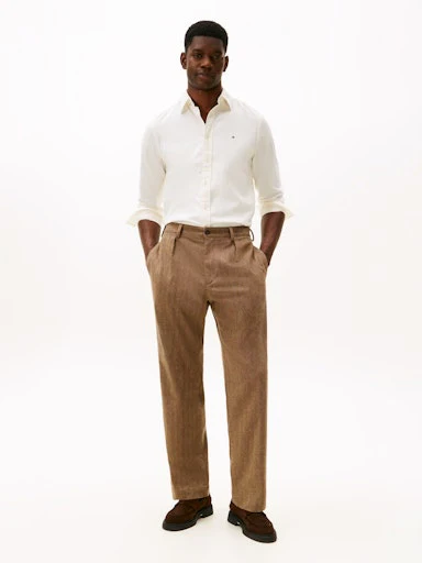 Hemden lange mouw beige Tommy Hilfiger - Image 3