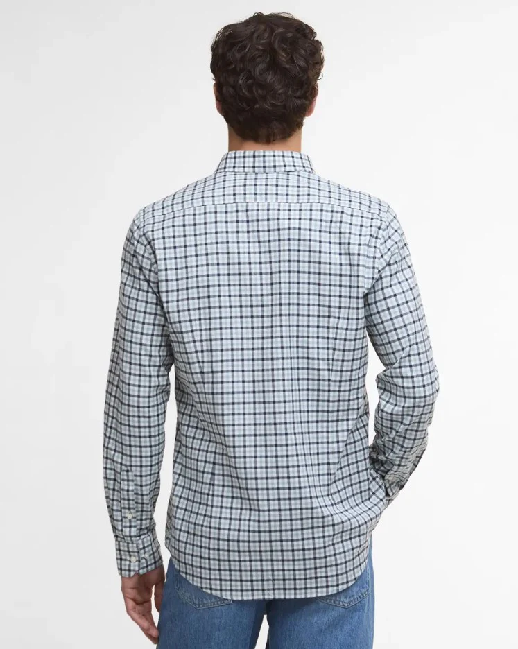 Hemden lange mouw blauw Barbour - Image 3