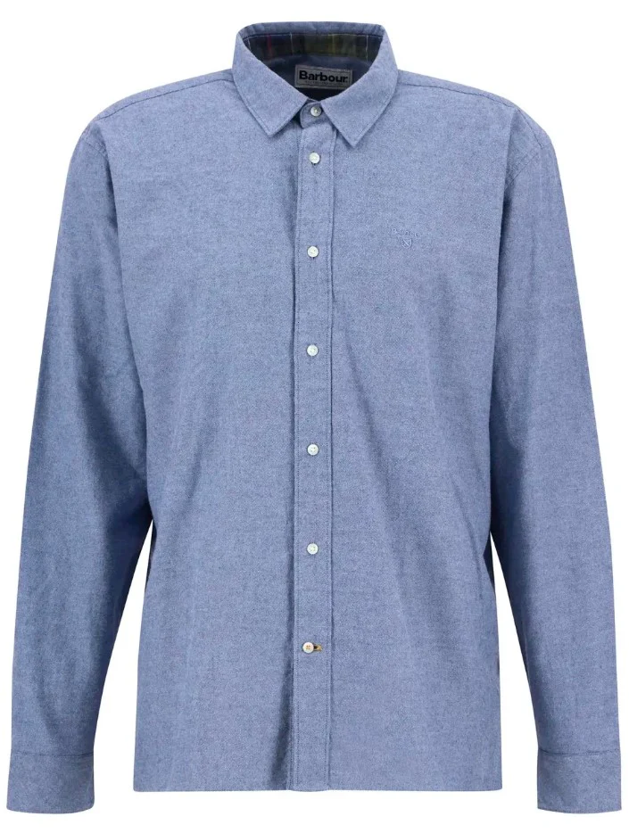 Hemden lange mouw blauw Barbour - Image 3
