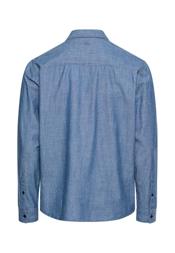 Hemden lange mouw blauw Camel active - Image 2