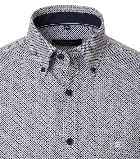 Hemden lange mouw blauw Casa Moda - Image 3