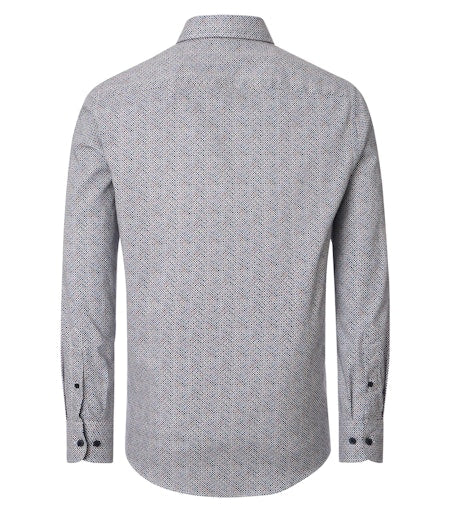 Hemden lange mouw blauw Casa Moda - Image 4