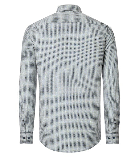 Hemden lange mouw blauw Casa Moda - Image 4