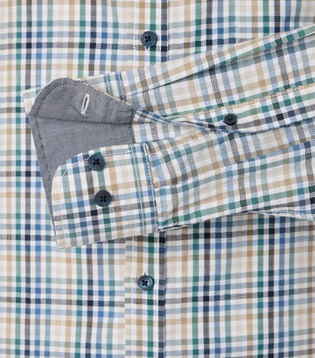 Hemden lange mouw blauw Casa Moda - Image 2