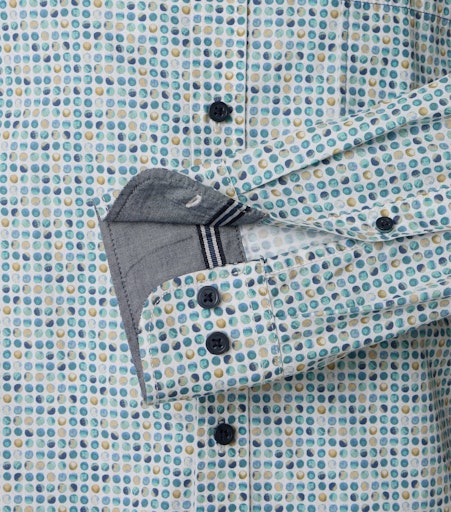 Hemden lange mouw blauw Casa Moda - Image 2
