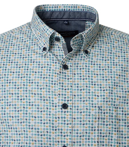 Hemden lange mouw blauw Casa Moda - Image 3