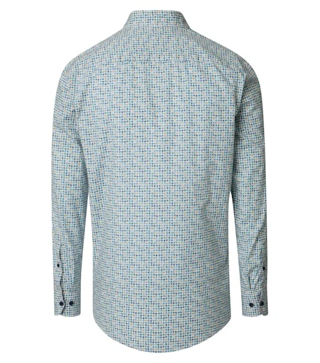 Hemden lange mouw blauw Casa Moda - Image 4