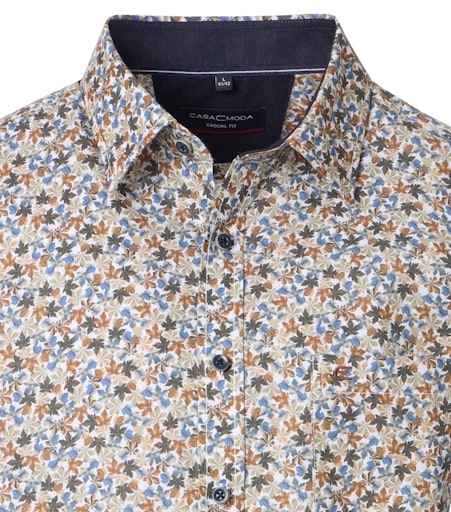 Hemden lange mouw blauw Casa Moda - Image 3