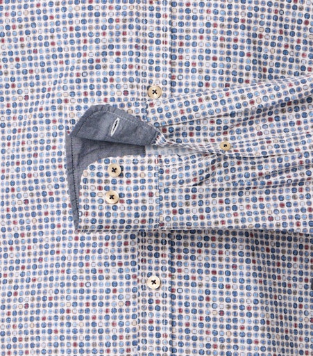 Hemden lange mouw blauw Casa Moda - Image 2
