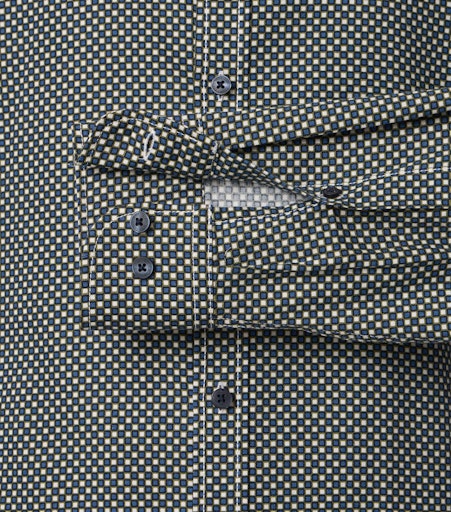 Hemden lange mouw blauw Casa Moda - Image 2