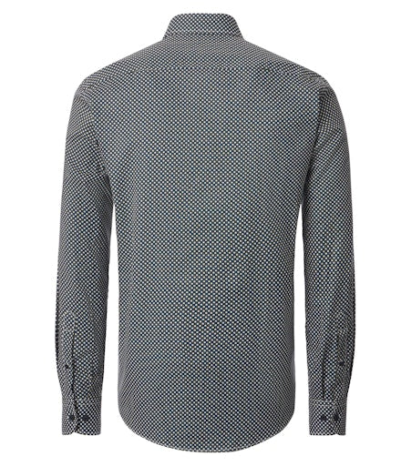 Hemden lange mouw blauw Casa Moda - Image 4