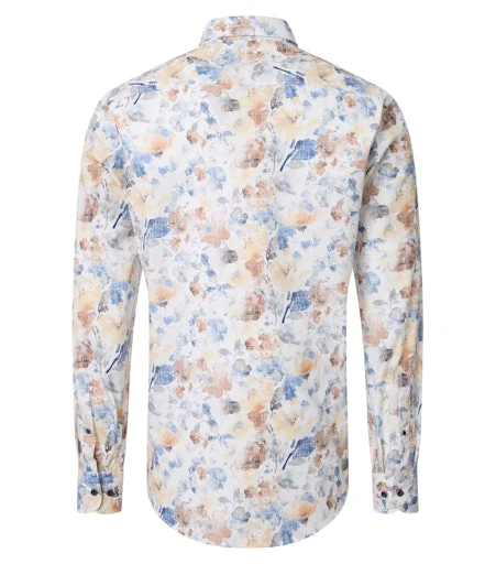Hemden lange mouw blauw Casa Moda - Image 4