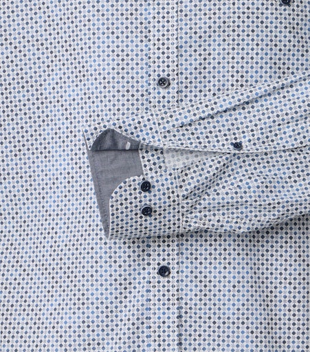 Hemden lange mouw blauw Casa Moda - Image 2