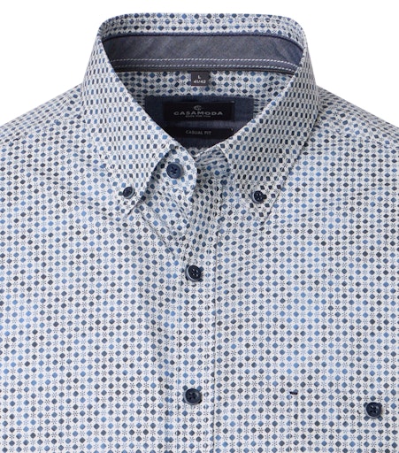 Hemden lange mouw blauw Casa Moda - Image 3