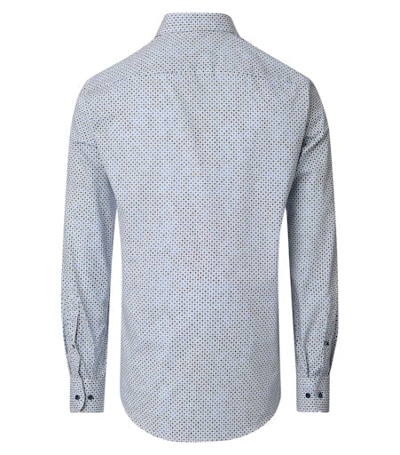 Hemden lange mouw blauw Casa Moda - Image 4