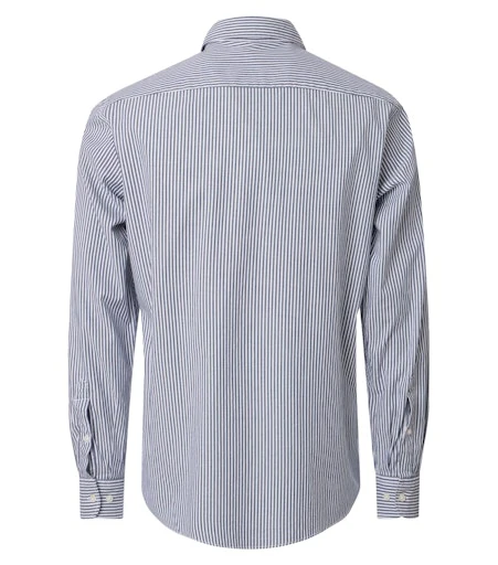 Hemden lange mouw blauw Casa Moda - Image 4