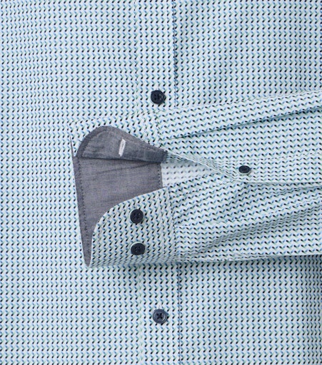 Hemden lange mouw blauw Casa Moda - Image 2