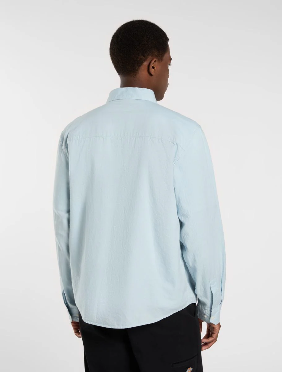Hemden lange mouw blauw Dickies - Image 4