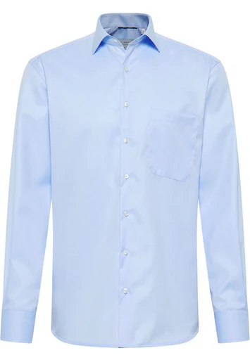 Hemden lange mouw blauw ETERNA - Image 5