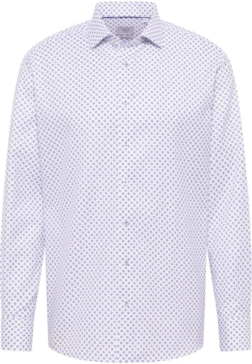 Hemden lange mouw blauw ETERNA - Image 5