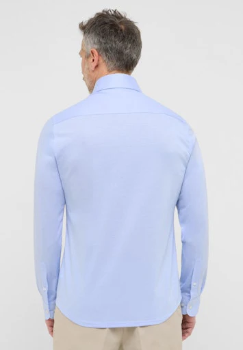 Hemden lange mouw blauw ETERNA - Image 4