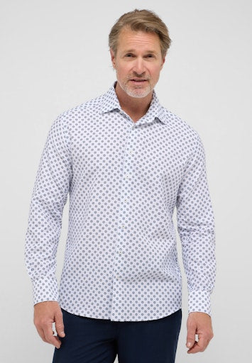 Hemden lange mouw blauw ETERNA - Image 2