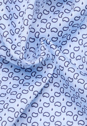 Hemden lange mouw blauw ETERNA - Image 6