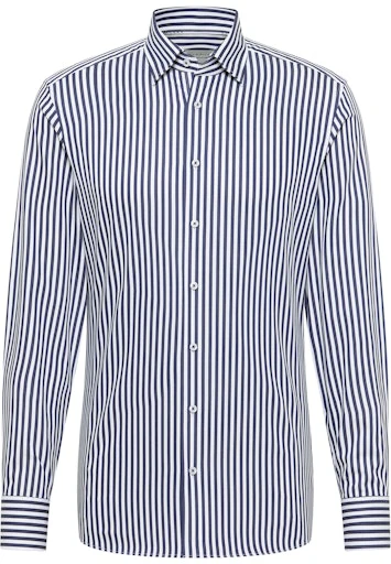 Hemden lange mouw blauw ETERNA - Image 5