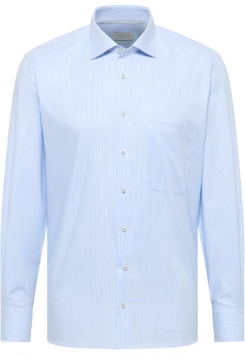 Hemden lange mouw blauw ETERNA - Image 2