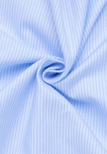 Hemden lange mouw blauw ETERNA - Image 3