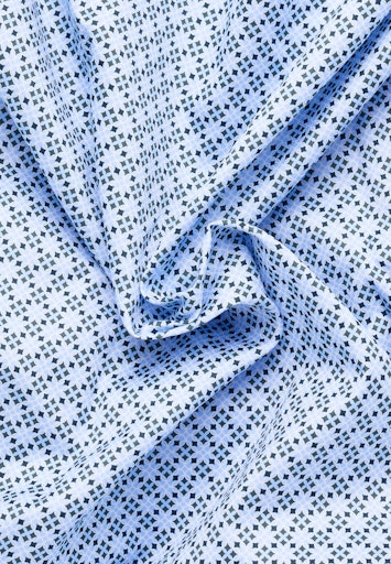 Hemden lange mouw blauw ETERNA - Image 6