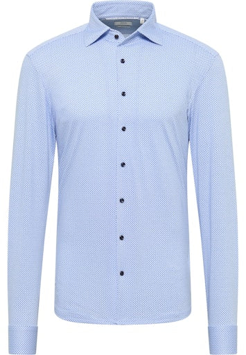 Hemden lange mouw blauw ETERNA - Image 2