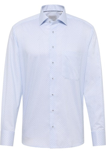 Hemden lange mouw blauw ETERNA - Image 5