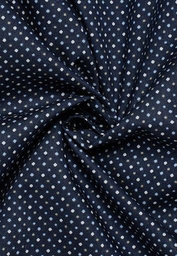 Hemden lange mouw blauw ETERNA - Image 3