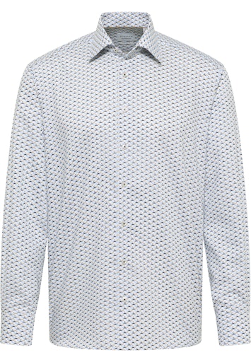 Hemden lange mouw blauw ETERNA - Image 2
